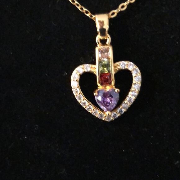 Tri-Color Necklace Set - Picture 8 of 11